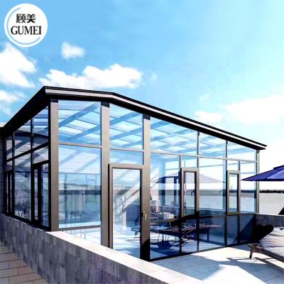 Κίνα Insulating Glass Garden Glass House Sun Room Glass House Enjoy Harmless Sunshine προς πώληση