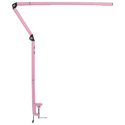 China Hot Sale Hot White 360 Degree Flexible Swing Arm Desk Led Learn Light Table Clamp Book Study Desk Reading Desk Lamp With Clips for sale
