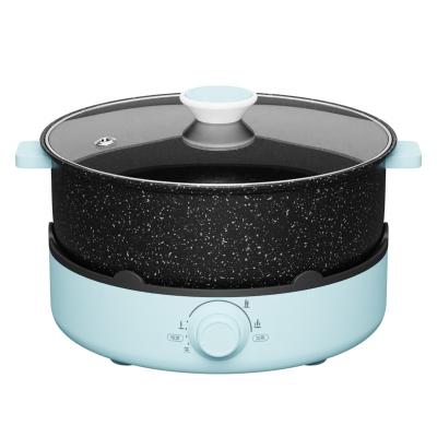 China Wholesale High Quality Adjustable Hot Pot Cooker Easily Cleaned 1.2 1.8L 2.8L Electric Cooking Pot For Dormitory for sale