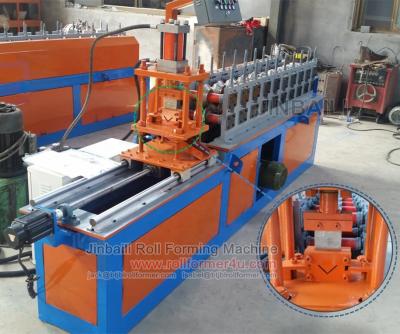 China Building Material Stores High Speed Light Steel Metal L Shape 25*25 Follow Cut Wall Angle Roll Forming Machine for sale