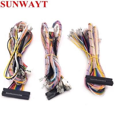 China Electronic Game Board Arcade 40 Pin Interface Cabinet Wire Harness Cable For Joystick And Family Pandora Game Consoles Push Buttons sanwa for sale