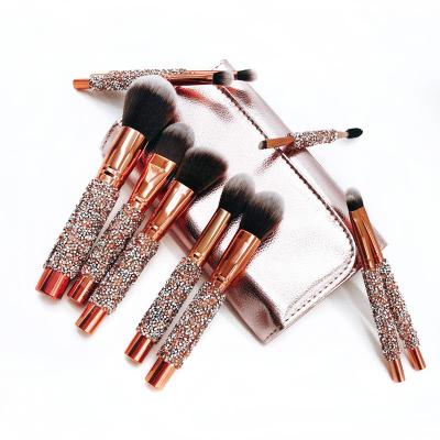 China Angular Blush 2021 Wholesale New Ladies Synthetic Pearl Flat Concealer Makeup Brush for sale