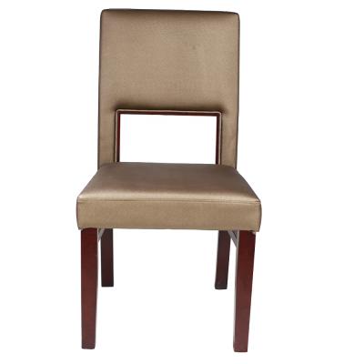 China Contemporary Modern Hotel Furniture Supplier Rose Gold Fabric Wood Walnut Color Hotel Lobby Chair for sale