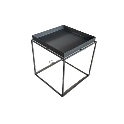 China Convertible interior commercial round modern metal coffee tables for sale