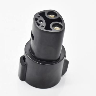 China New China-chic For Tesla To Type 1 Charger Converter Adapter J1772 J1772 To For Tesla Type 1 Charger Adapter Tesla Charger Connector for sale