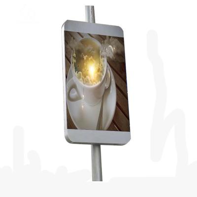 China P6 WIFI 3G 4G High Quality Outdoor Road Lighting Outdoor Pole Advertising Display Led Screen for sale