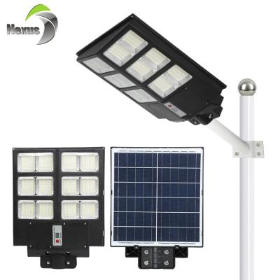 China ROAD High Power Module Road ABS IP65 300W 400W 500W All In One Integrated Solar Panel Outdoor Led Street Light for sale