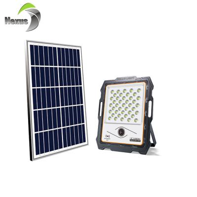 China The Most Product With Surveillance Function 2021 100W 200W 300W 400W LED Outdoor Solar IP67 Waterproof Garden Flood Light Smart CCTV Camera for sale