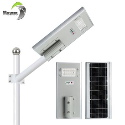 China ROAD aluminum waterproof ip66 high lumen 50 100 150 W integrated all in one led solar street light for sale