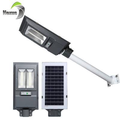 China ROAD high lumen outdoor waterproof ip65 40w 60w all iron in one led solar street light for sale