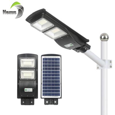 China Modern high quality ABS ip65 outdoor auto bright 40W all in one solar led street light for sale