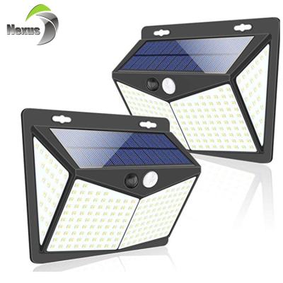 China Wholesale Cheap ABS IP65 Waterproof Yard Garden Price Wall Mounted Outdoor Solar Led Light for sale