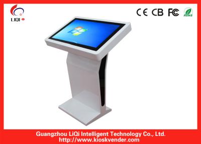 China Werbungs-Monitor 32 Zoll-LED mit Multi-Punkte Infradred-Touch Screen Digital-Kiosk zu verkaufen