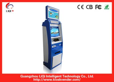 China Public Self Service Payment Kiosk With LCD Advertising Touch Screen 17inch for sale