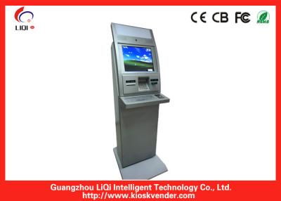 China 17 precisión vertical del soporte del quiosco de la máquina expendedora de la pulgada EMV con el EPP de NCR en venta