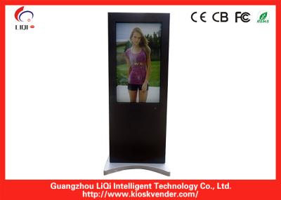 China 42 Inch Freestanding Digital Advertising Kiosk Outdoor For Map Directions for sale