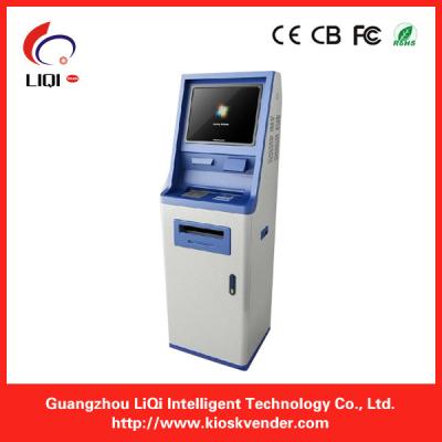 China Self Service Terminal ATM Kiosk Machine Anti-vandal With Metal EPP for sale