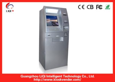 China Outdoor Touch kiosk Self Service Terminals Freestanding With EMV Certified for sale