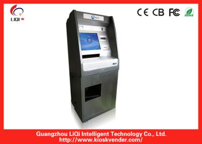 China High Transparence ATM Kiosk Self-service User Friendly , Rugged Screen for sale