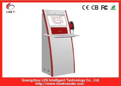 China Self-service Outdoor Information Kiosk Freestanding , IR Touchscreen for sale