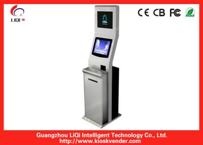 China Self-service Postal Dual Screen Kiosk / Interactive Touch Screen Kiosk for sale