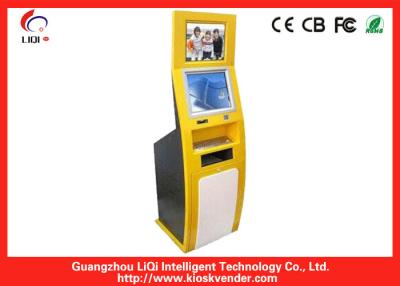 China Bank Lobby Dual Screen Bill Payment Kiosk Vertical With Touch Screen for sale