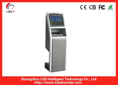 China 19 Inch LED Touch Screen Bill Payment Kiosk Safety For Outdoor Indoor for sale