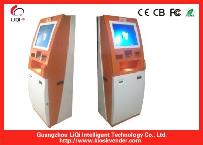 China Bill Payment Kiosk Terminals For Prepaid Airtime Voucher Distribution And Card Vending for sale