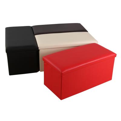 China Yiwu CaiShi Storage Bins Viable Wholesale Plastic Leather Bins Collapsible Storage Boxes Cube for sale