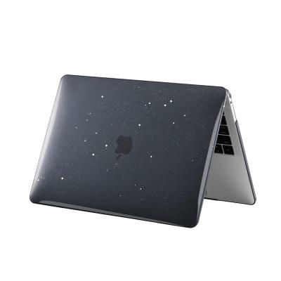 China Brand New Brand New Super Soft Star MacBook Smooth Glossy Crystal Clear Black Case for sale