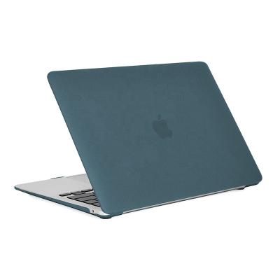 China Fashinable Newest Best Selling Ultra Thin Transparent Top Soft Frosted Cover Macbook Air M1 2020 Case for sale