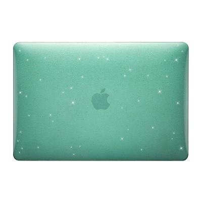 China Glitter Crystal Superior Quality Custom Glitter Bling Crystal Clear MacBook Case for sale