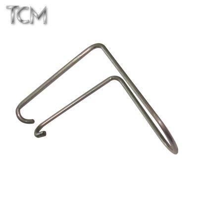 China China business wholesale metal wire spring gi wire rope construction bending clip for sale