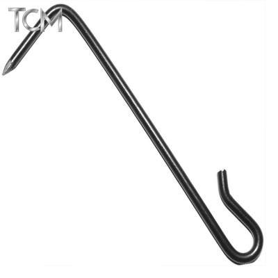 China Bulk Buying Stainless Steel Website Carbon Steel Galvanized Bending Products Cable Hook for sale