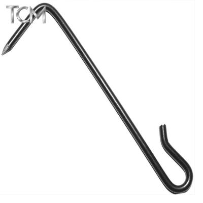 China Custom Promotional Stainless Steel Business Unique Ideas Safety Stainless Steel Wire Double Hook for sale