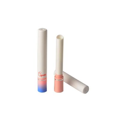 Chine les tubes faits sur commande cylindrique du rouge à lèvres 1.5g amincissent l'emballage de Matte Plastic Mini Lip Balm à vendre