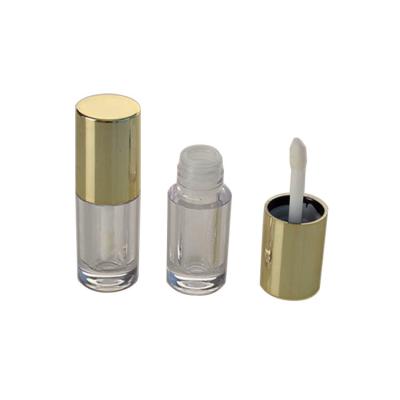 China Fantasie 3ml ringsum einzigartige Lipgloss-Behälter mit Golddeckel zu verkaufen