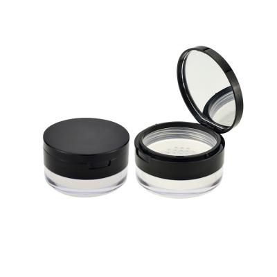 Chine Conteneur de poudre lâche cosmétique transparent vide rond de 10g 15g à vendre