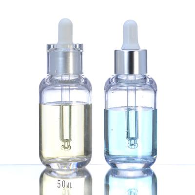 Cina 15ml 30ml intorno alla bottiglia cosmetica trasparente del siero di PETG con il contagoccia in vendita