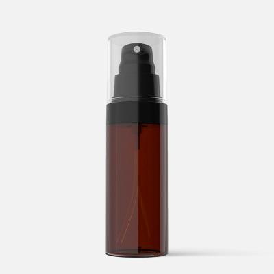 China Botella cosmética transparente 30ml 100ml del espray de PETG para la esencia facial en venta