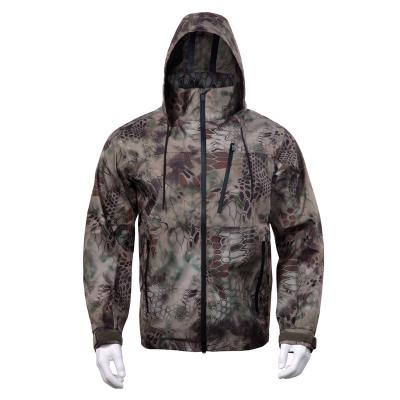 China WARCHIEF Stripe Cloth Camouflage Combat Wind Breathable Wholesale Tactical Outdoor Non-porous Waterproof Coat for sale