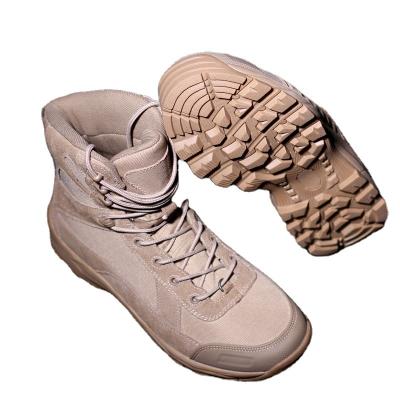 China US Tactical Desert Boot Waterproof Combat Training Heightening Field Boot Military Training Boot for sale