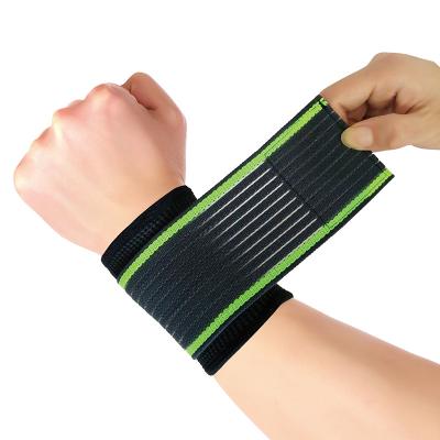 China Wholesale High Quality High Elastic Hook And Loop Compression Wrist Support With Straps for sale