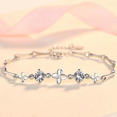 China XUNBEL Silver Plated Charm Bracelets High Quality Trendy Trendy Jewelry 925 Chain Bracelets For Women for sale