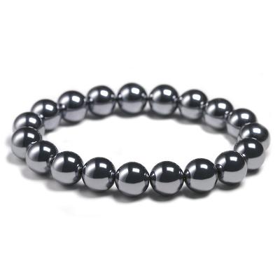 China Custom Made CLASSIC Round Bracelet Natural Stone Men's Bracciale DA Uomo Jewelry for sale