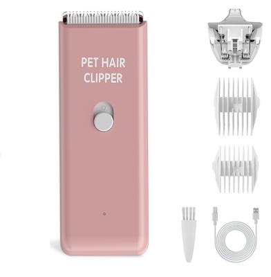 China Viable 2 In 1 Electric Shaver Dog Cats Hair Trimmer Usb Charging Shaving Tool Pet Face Paws Eyes Ears Grooming Clipper For Pets for sale