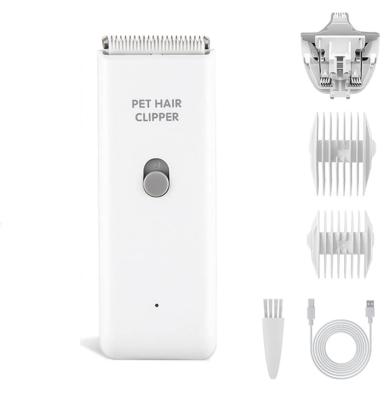 China 2 Viable in 1 Dog Grooming Clippers Cat Puppy Clipper Low Noise Cordless Electric Pet Trimmer for Trimming Hair Around Paws Ears for sale