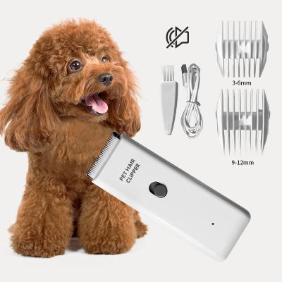 China OEM Portable Rechargeable Waterproof Hair Trimmer Stocked Pet Dog Electric Clipper for sale