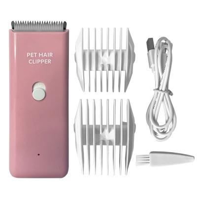 China Low Noise Electric Pet Grooming Trimmer Stored Waterproof Dog Hair Trimmer Clipper for sale