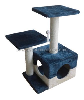 China Manufacturer Top Quality Viable Stock Pet Sisal Cat Scratcher / Luxury Cat Tree for sale